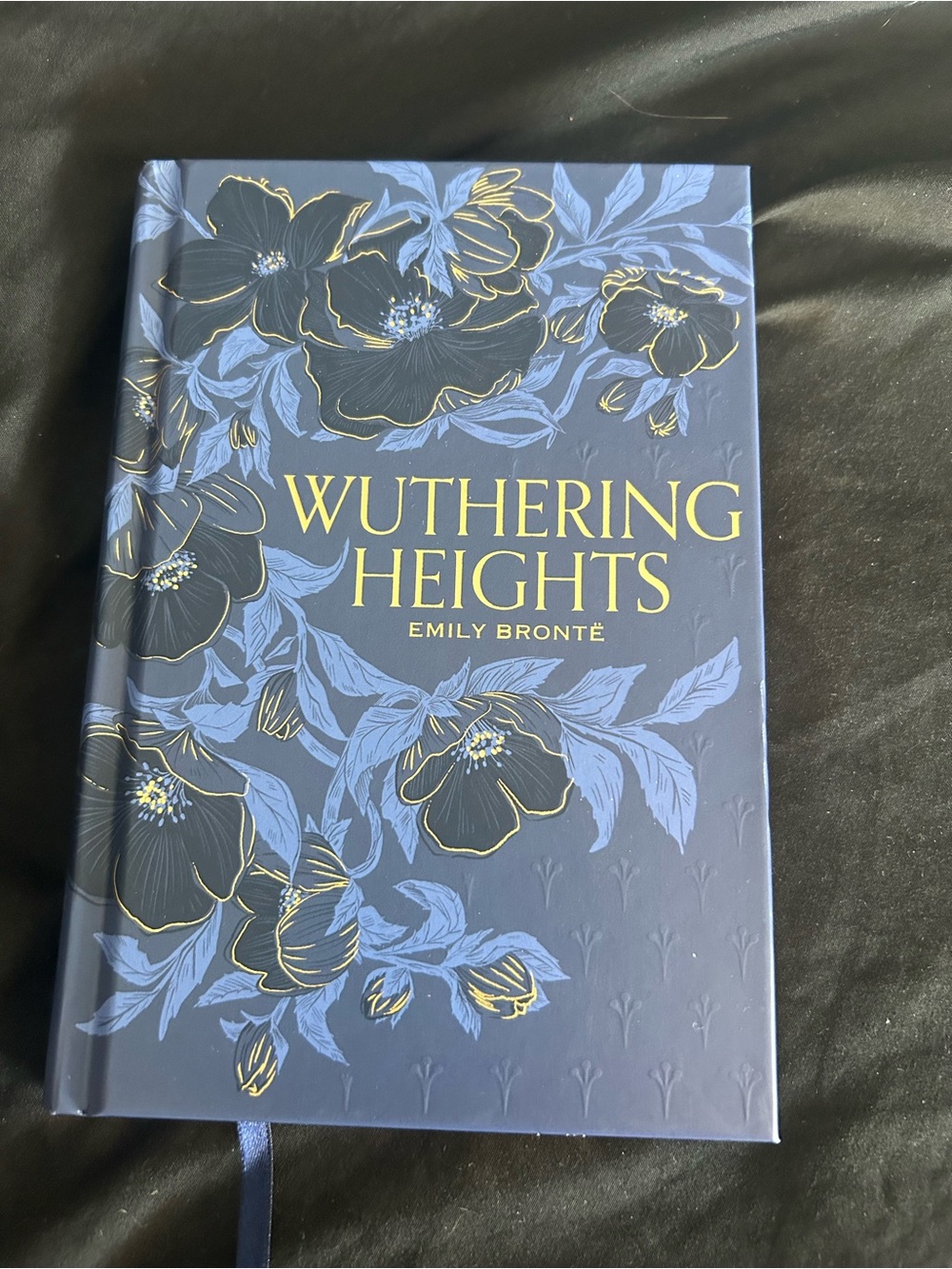 Wuthering Heights Decorative Hardcover Journal – Blue Floral